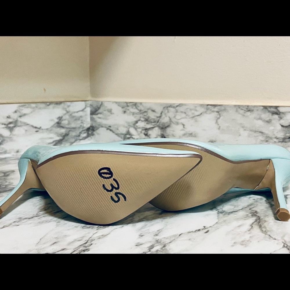 Worn Once Pointed Toe Heels By Guess - image 5